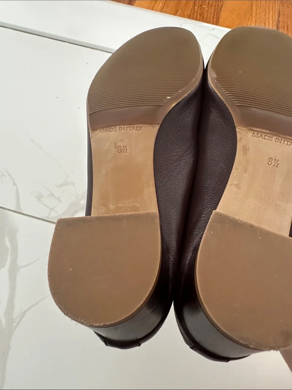 Everlane Day Heel Oxblood 8.5 Leather